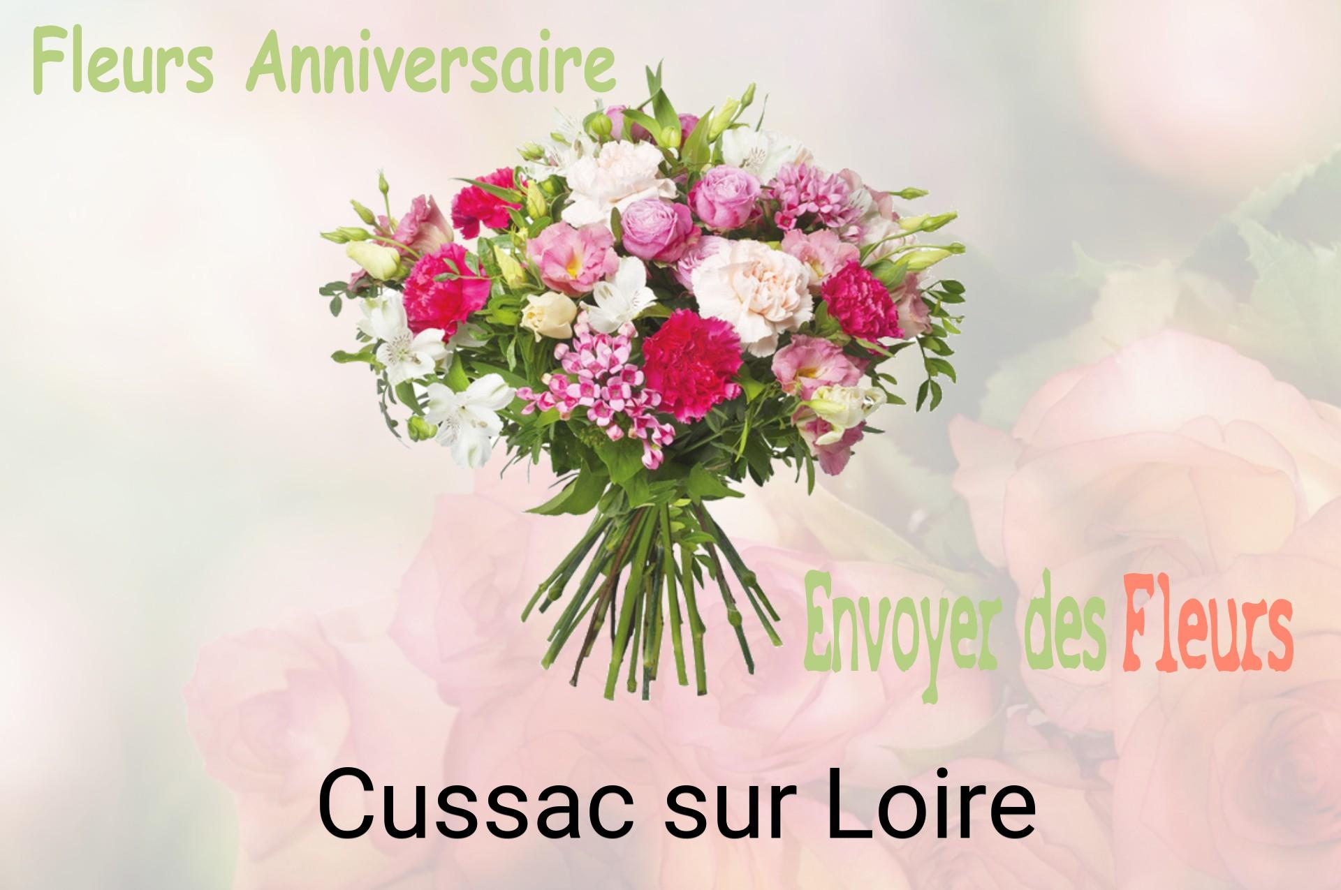 Bouquet de fleurs d’anniversaire livré à Cussac-sur-Loire