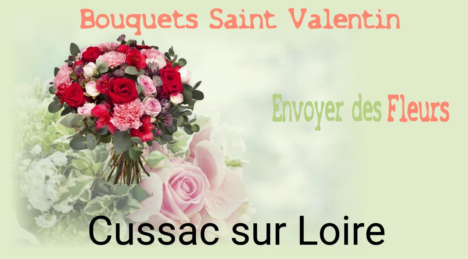 Roses de Saint-Valentin livrées à Cussac-sur-Loire